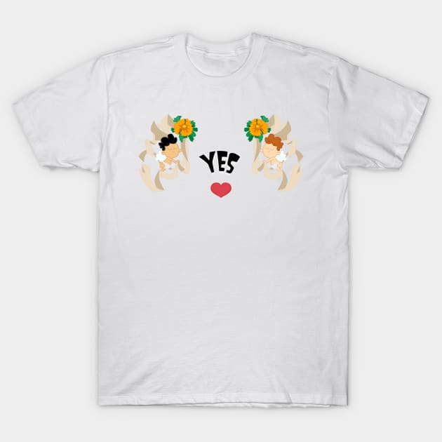 TD Marriage proposal - Yes T-Shirt by CourtR